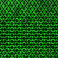 disposition de vecteur vert clair avec des lignes, des triangles.