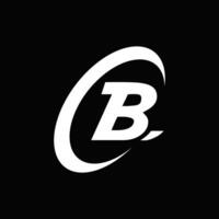 b lettre logo conception. alphabet des lettres initiales monogramme logo b. b logo. b conception vecteur