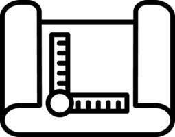 conception d'icône de vecteur de plan directeur