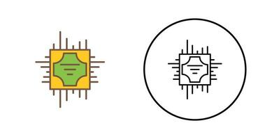 icône de vecteur de processeur