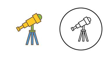 icône de vecteur de télescope