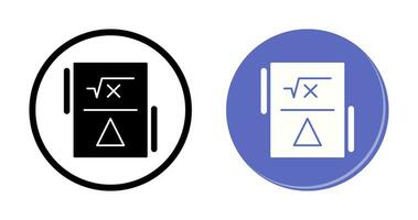 icône de vecteur de formule