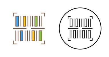 icône de vecteur de code à barres