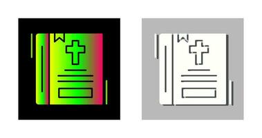 icône de vecteur de bible