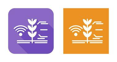 icône de vecteur de ferme intelligente