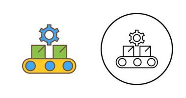 icône de vecteur de bande transporteuse