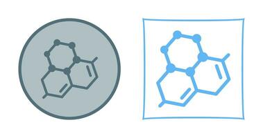 icône de vecteur de molécule