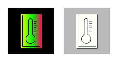 icône de vecteur de thermomètre