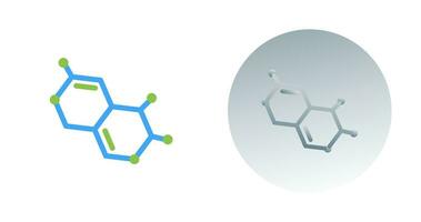 icône de vecteur de molécule