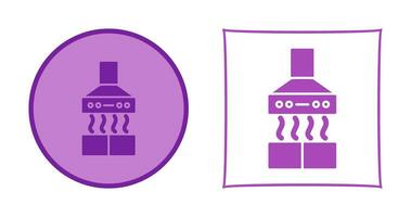 icône de vecteur de hotte aspirante