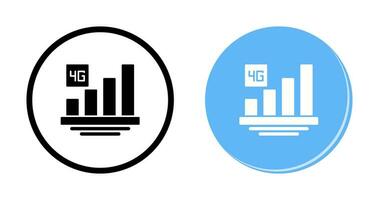 icône de vecteur 4g