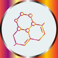 icône de vecteur de molécule