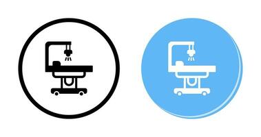 icône de vecteur de salle d'opération