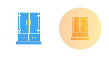 icône de vecteur de tiroir d'armoire