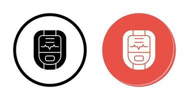 icône de vecteur d'oxymètre