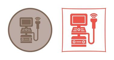 icône de vecteur de machine à ultrasons