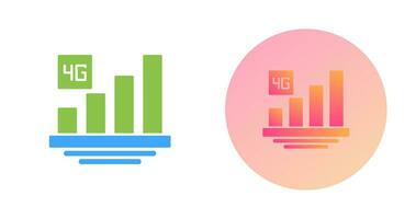 icône de vecteur 4g