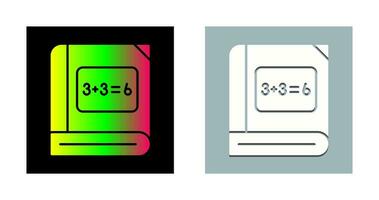 icône de vecteur mathématique