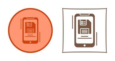 icône de vecteur de fichier de sauvegarde