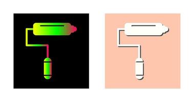 icône de vecteur de rouleau de peinture
