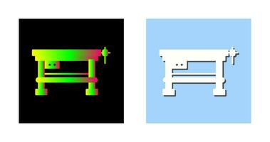 icône de vecteur de banc de travail