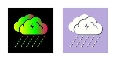 icône de vecteur de jour de pluie