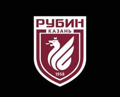 insister sur kazan club logo symbole Russie ligue Football abstrait conception vecteur illustration avec noir Contexte