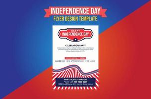 jour de l'indépendance des états-unis d'amérique. 4 juillet heureuse indépendance vecteur