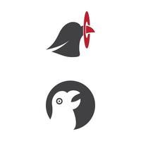 falcon eagle birdwave logo modèle vecteur symbole