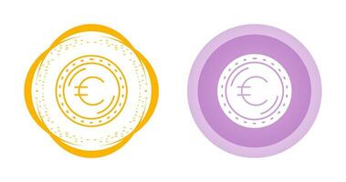 icône de vecteur de devise euro