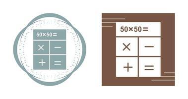 icône de vecteur de calculs