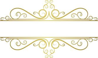 bordure de titre royal vintage de vecteur ou éléments d'ornement de cadre de texte, carte d'invitation de mariage de frontière vintage de luxe