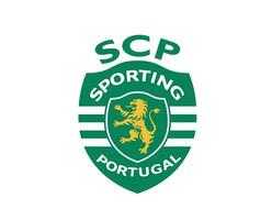 sportif cp club logo symbole le Portugal ligue Football abstrait conception vecteur illustration