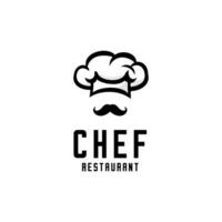 chef chapeau logo vecteur