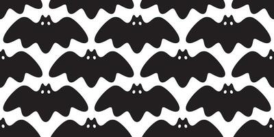 chauve souris sans couture modèle vecteur Halloween dracula vampire fantôme dessin animé illustration cadeau emballage papier griffonnage noir conception