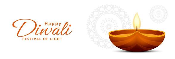 content diwali fête bannière conception. hindou Festival de lumières fête Contexte. de fête diwali vacances. vecteur illustration