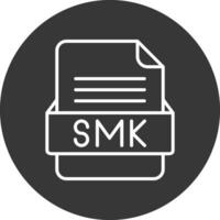 smk fichier format vecteur icône