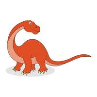 dinosaures, Stock vecteur dessin animé illustration clipart conception
