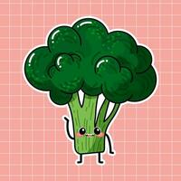 brocoli légume vecteur illustration