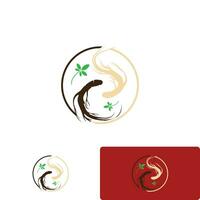 ginseng vecteur icône illustration conception