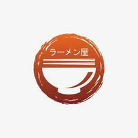 nouilles logo conception modèle pour ramen restaurant avec Créatif élément concept vecteur