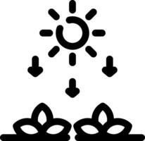 conception d'icône créative de photosynthèse vecteur