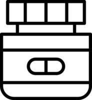 conception d'icônes créatives de médecine vecteur