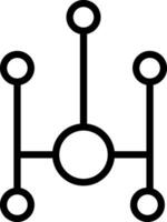 conception d'icônes créatives de lien vecteur