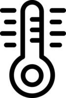 conception d'icône créative thermomètre vecteur