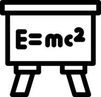 conception d'icône créative de relativité vecteur