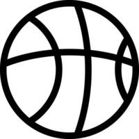 conception d'icône créative de basket-ball vecteur