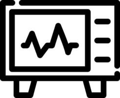 conception d'icône créative cardiogramme vecteur