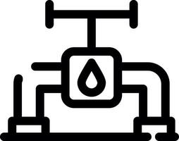 conception d'icône créative de tuyau vecteur