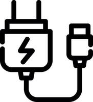 conception d'icônes créatives de chargeur vecteur